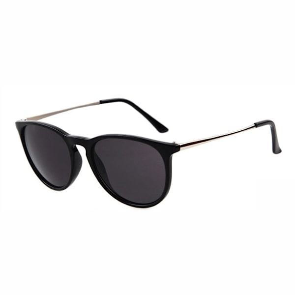 Retro Solbriller Sort Sort Glas sort black