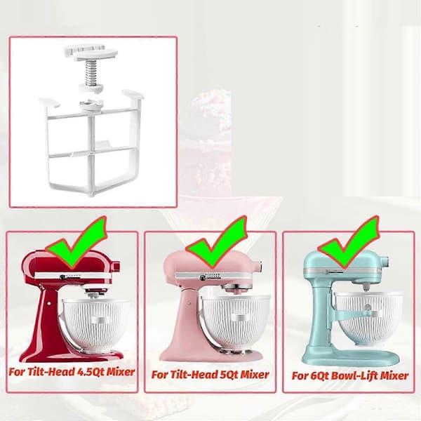 Deler til iskremmaskin for KitchenAid, iskremsdriftfeste for KitchenAid, passer til KitchenAid iskremmaskindeler