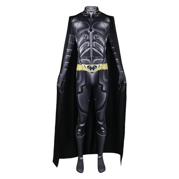 Batman Cosplay Festdragt Jumpsuit Rollespilsoutfit L 2XL