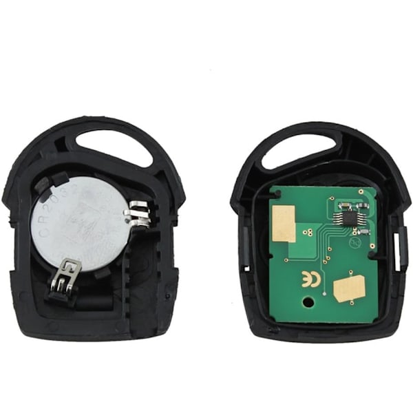 ePathChina 433 Mhz 3-knapps fjärrkontrollnyckel med 60-chip Passar för Ford Mondeo/Fiesta/Focus/KA/Transit/K2 2002-2012 433Mhz with 4D60 chip