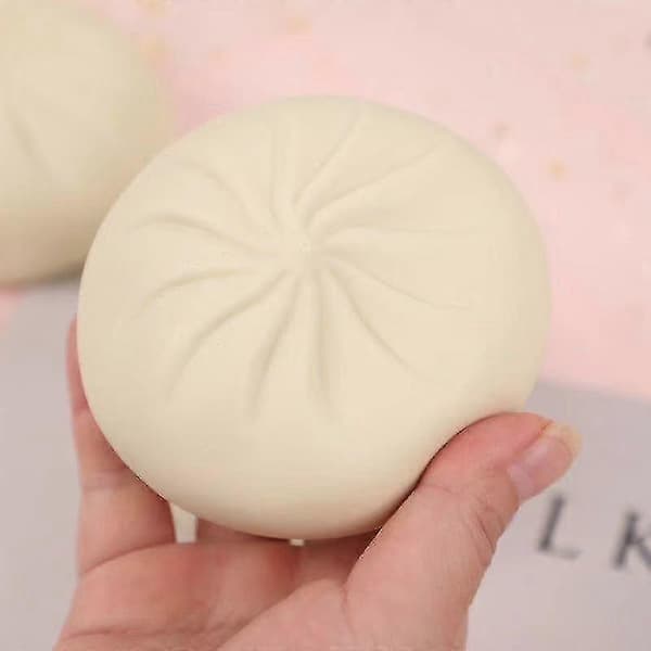 Dumpling Stressbollleksak, Dumpling Squishy Stressboll Ångad Fylld Bulle Klämbar Stressavlastningsleksak, Degbollar Squishy Dumpling Sensorisk