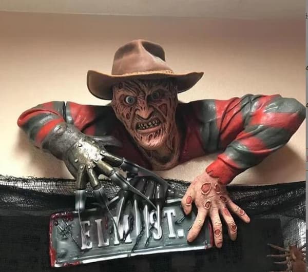 Halloween Gyser Mutant Dekoration Wear Hat