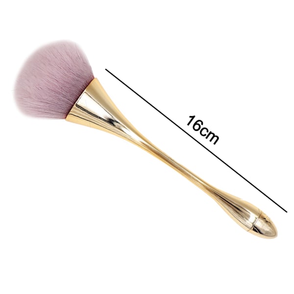 Nagelborste Mjuk Hårborste-Net Röd Borste-10make up