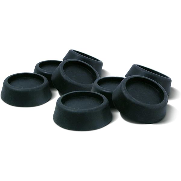 Vaskemaskine Anti-Vibrations Pads, 1-pakke, Sort, 8 stk.
