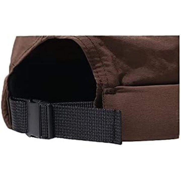 Sommer Cap Hurtigtørrende Vandtæt Skyggeløs Cap Arbejder Sailor Cap Rullet Opslået HaREour Hat Letvægts Fiskerhue Skull Cap（Brun 1PCS）