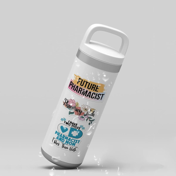 50 stk Apoteker Stickers til Vandflaske Laptop Skateboard Bagage Guitar Bil Motorcykel Cykel Vinyl Vandfast Apotek Sticker til Teenagere Voksne