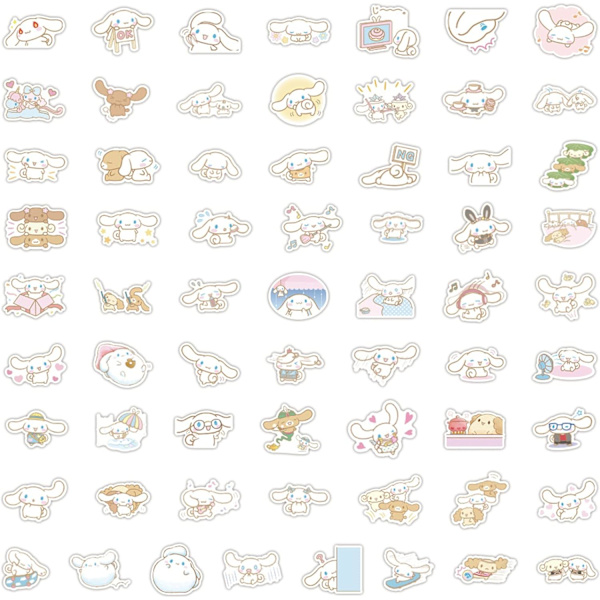 120 kpl söpöjä anime-tarroja, PVC-vedenpitävät aurinkokestävät tarrat puhelimeen, kannettavaan tietokoneeseen, pulloihin, rullalautaan, tietokoneeseen, puhelimeen, anime-tarrapakkaus, lahjat