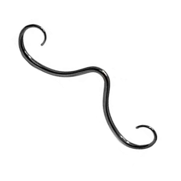 Septum Mustasch Näspiercingar Rostfritt Stål Mode Näspiercingar Ringar Septumpiercing Smycken för Män och Kvinnor Style 4