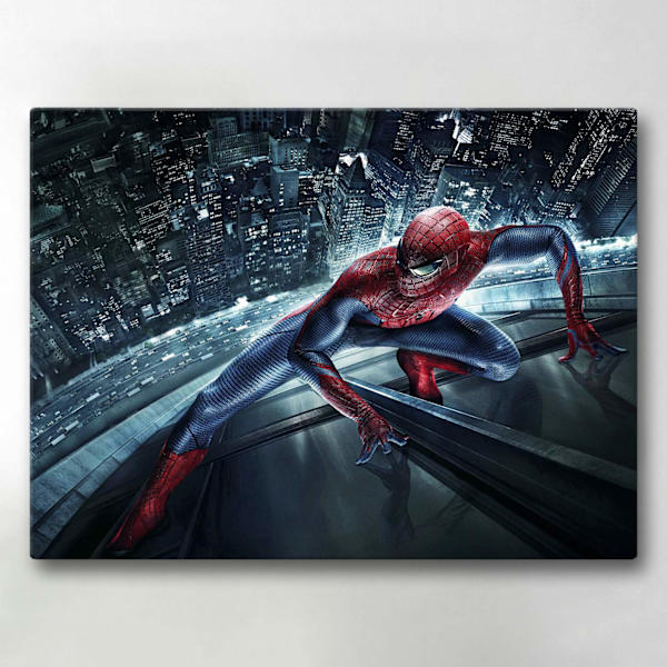 Lærredstryk / Billede - Spider-Man - 40x30 cm - multifärg multicolor