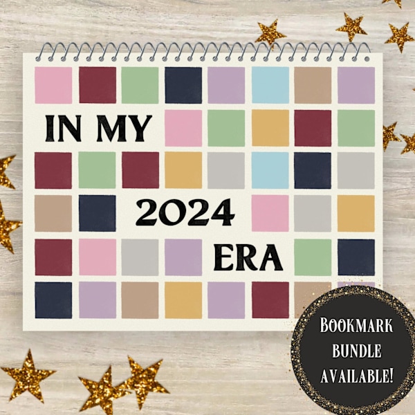 2024 turnékalender - Registrera tidpunkten för varje möte med idoler --28*21cm
