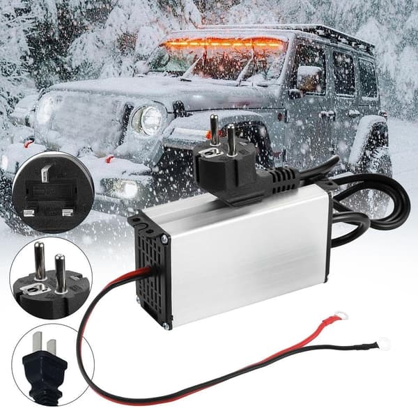Dieselvarmer 12V strømadapter, 240V til 12V transformator strømomformer, egnet til 5KW og 8KW integrerede dieselvarmere.