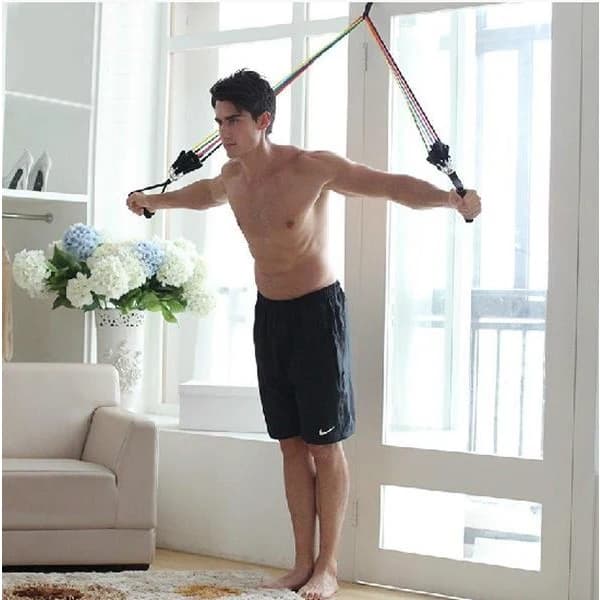 5-pack resistance bands with handles / Resistance bands / Rubber bands