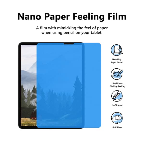 Paper-like screen protector for iPad Air 3, Pro 10.5