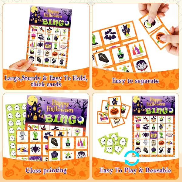 Halloween-pelit - Halloween-bingopeli lapsille