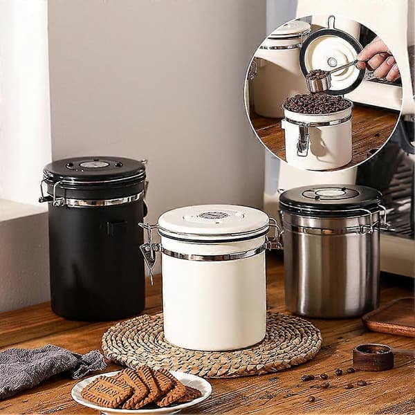 Multifunksjonell lufttett beholder perfekt for kaffeoppbevaring og organisering