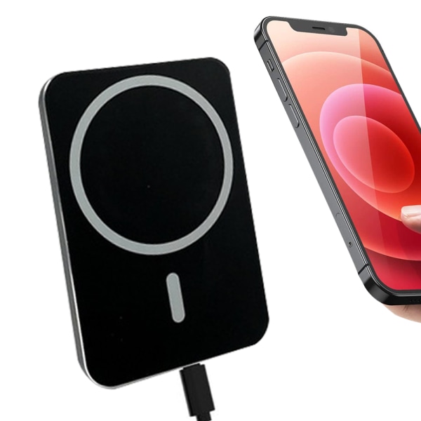Sopii Apple 12 -autoon langattomaan lataustelineeseen - musta