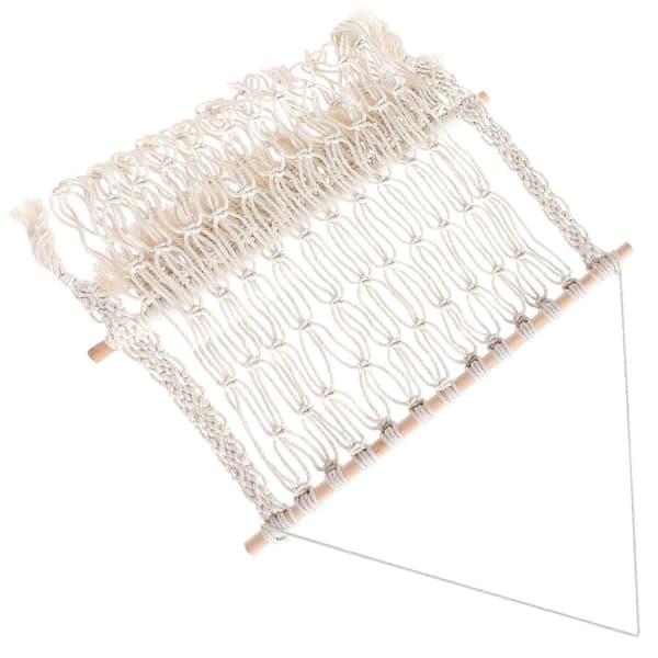 Väggorganisatör i boho-stil, väggförvaringshylla för sovrum