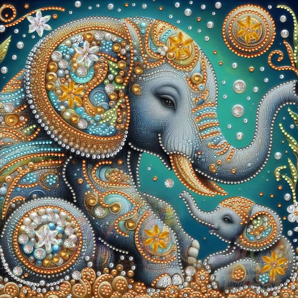 New DIY Special Shaped Rhinestone Diamond Painting Kit, 30×30cm, Home Wall Decor, Includes Canvas, Tool Kit and Diamond Beads