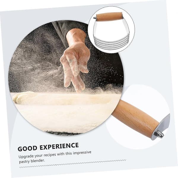 Deigskrape Bakverk Kutterverktøy i Rustfritt Stål med Ergonomisk Håndtak for Baking og Brød