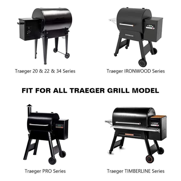 Traeger Kødtermometerpakning Silikoneforseglingsskive, Erstatningstemperatursonde Låsebeholder Gummipude Grilldele