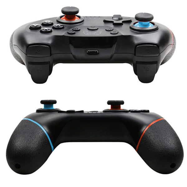 Fjernbetjening Gamepad Joystick, Trådløs Switch Controller kompatibel med Switch-blå rød