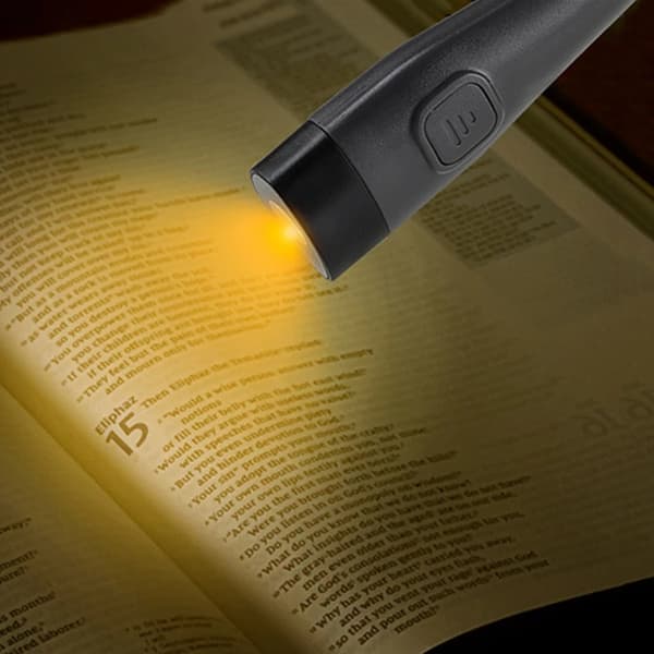 Genopladelig læselampe, LED, 6 lysstyrker, 3W