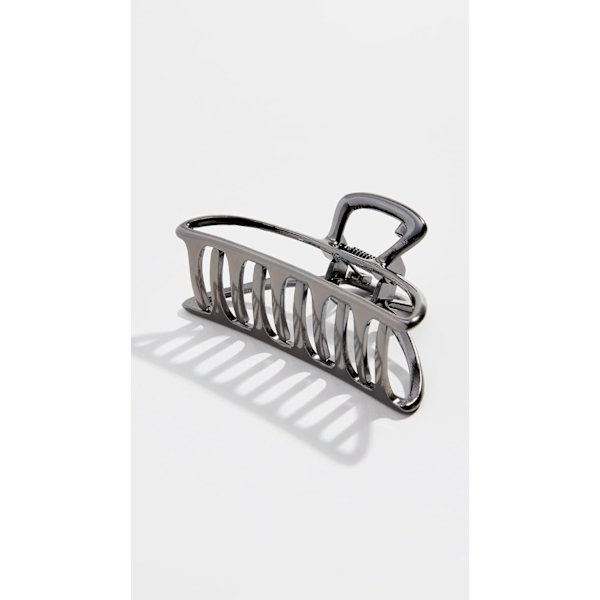 Hårklemmer, Metal Hårklemmer, Hårtilbehør til Kvinder, Stor Hårklemme, Hårspænde (Åben Form Hårklemme, Guld)