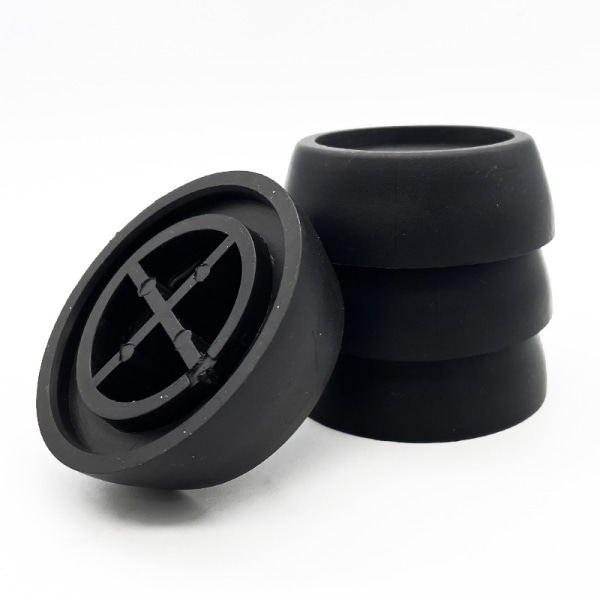 Vaskemaskine Anti-Vibrations Pads, 1-pakke, Sort, 8 stk.