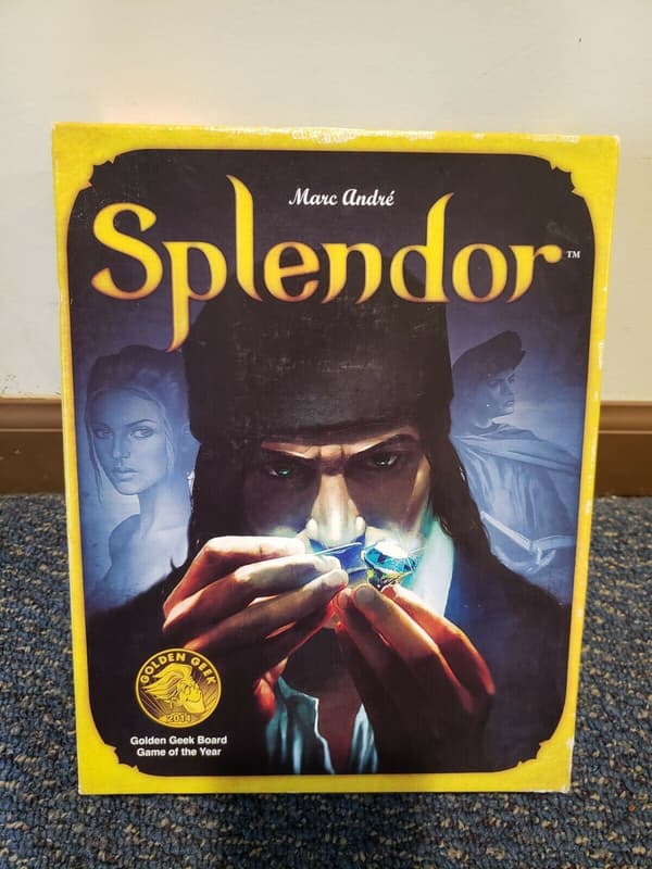 Splendor Brilliant Gems -peli, perusversio, rento seurapeli