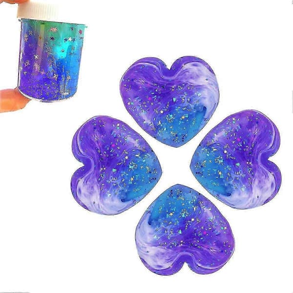 2-pack Stjärnhimmel Lera, Slime Kitt Doftande Stresslindrande Lera