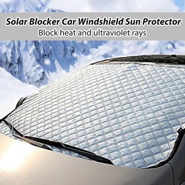 2025 Seneste Model Bil Forrude Solbeskytter, Vinter bil halvskjold