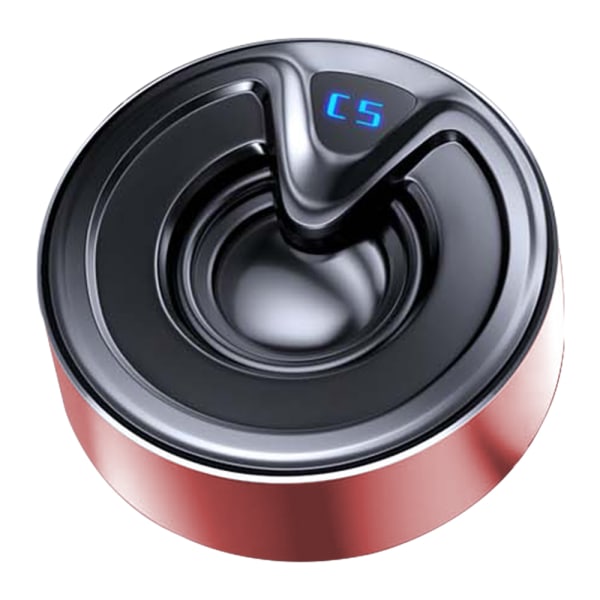 Bluetooth-kaiutin, langaton Bluetooth, basso ja stereo, tukee TF-korttia/AUX, sisäänrakennettu mikrofoni - punainen