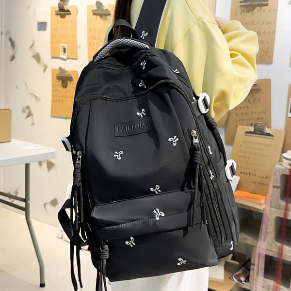 Japanese & Korean Student Backpack - High-Quality School Bag for Girls