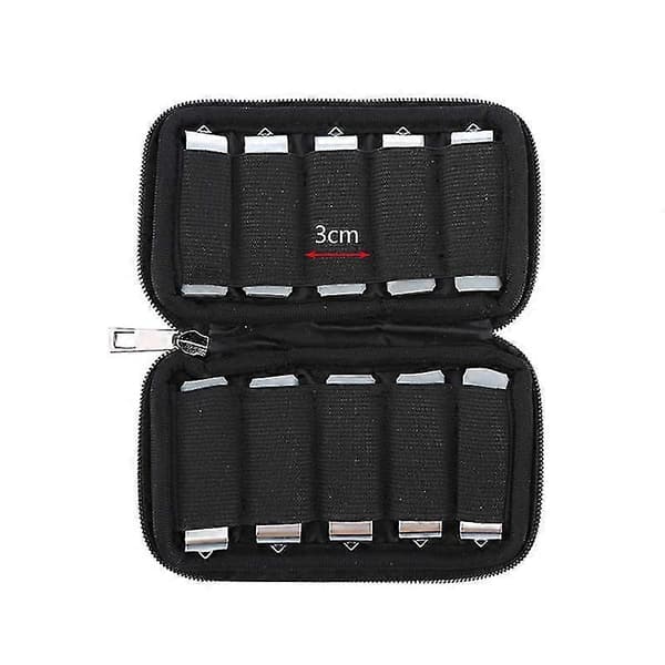 Piao Flash Drive Etui USB Opbevaringsetui USB Holder Opbevaringstaske Til USB Flash Drive Elektronisk Tilbehørs Organizer Til USB