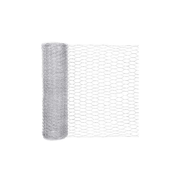 Hexagonal Chicken Wire, Rust-Proof Galvanized Iron for Sturdy Fencing, Easy Cutting and Shaping for Indoor and Outdoor DIY Projects