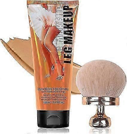 Miracle De Paris Benmakeup Cream & Borstset, Miracle De Paris Kroppstäckning Perfector, All Over Complexion Perfector för Ben, Smink för att täcka k2