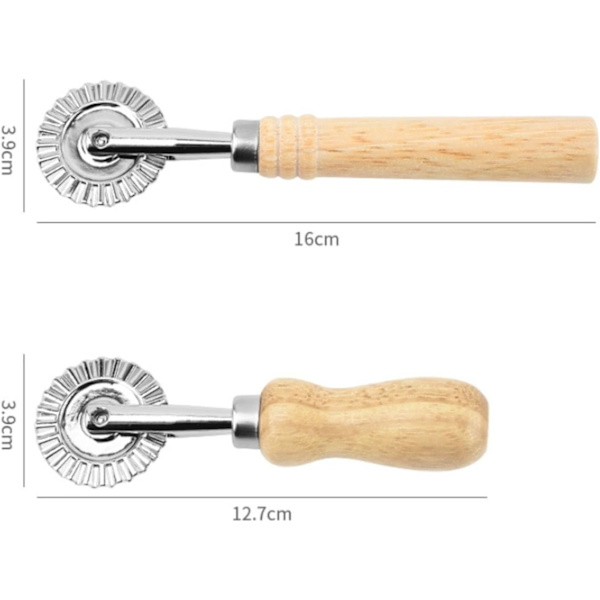 Dough Press for Pie, Dumpling Mold, Ravioli Embossing Tool, Ravioli Mold, Cookie Stamp, Kitchen Baking Tool, 16 cm