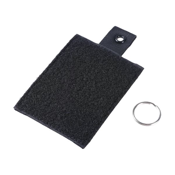 Taktiske lapper med borrelås, multifunksjonelle lapper, navneskiltlapper, armbåndslapper for klær Vertical style black