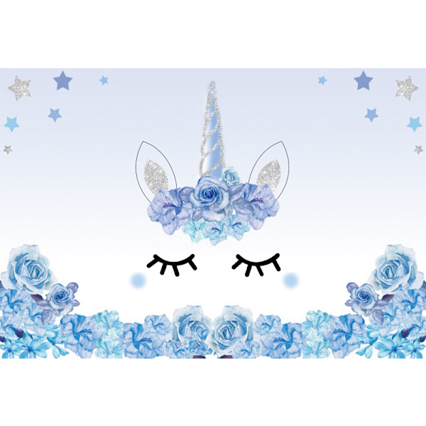 Yksisarvinen syntymäpäivätausta 5x9ft kulta glitter sateenkaari yksisarvinen syntymäpäivä valokuva tausta syntymäpäivä bokeh kukka juhla koristeet valokuvauskoppi lahjat