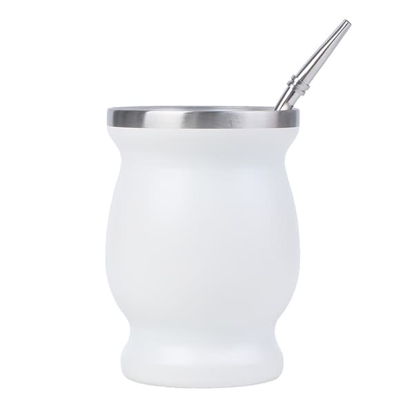 Yerba Mate kopp 304 rustfritt stål 8oz argentinsk Yerba Mate