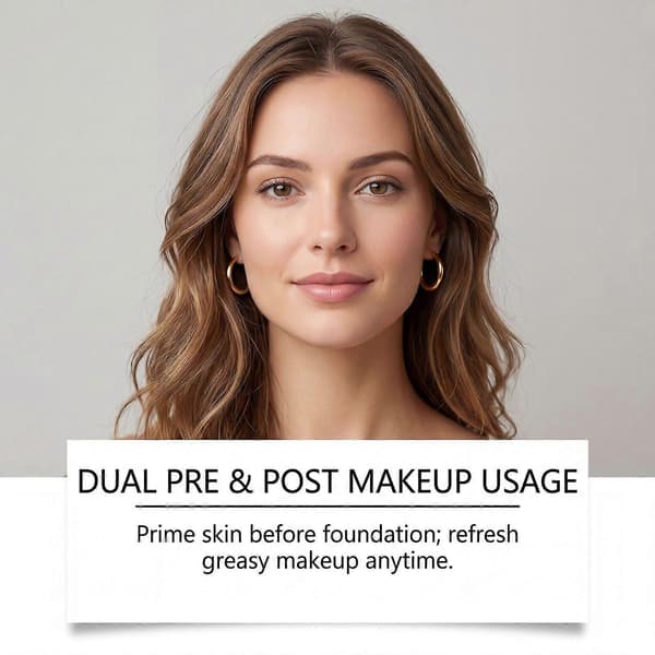 Matte Setting Spray, olie-kontrollerende makeup-spray for en langvarig mat finish 1PCS