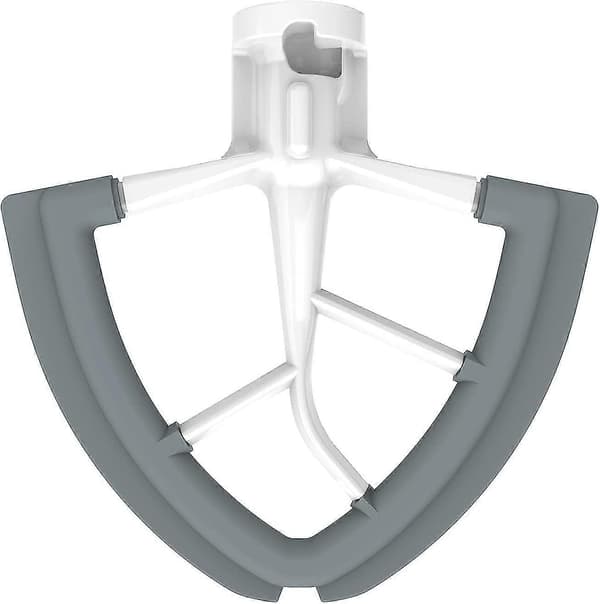 4,5/5 Quart Flex Edge Piskeris til Kitchenaid Tilt-head Standmixer, helstøbt metal