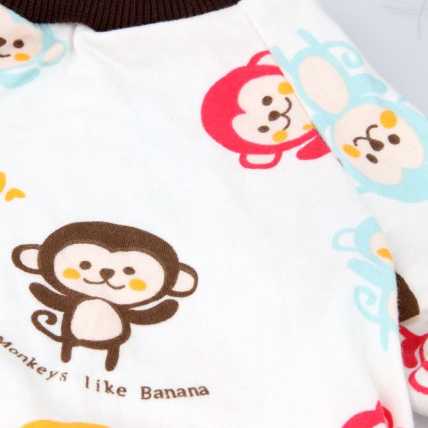 Hundepyjamas for små hunder, Chihuahua-pyjamas, søte varme små hundeklær, ekstra små valpepjs-M