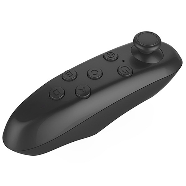 Hemma Liten Trådlös Bluetooth VR Fjärrkontroll Gamepad, Styr VR-videor, spel, selfies, mus, virtual reality-headset - Svart