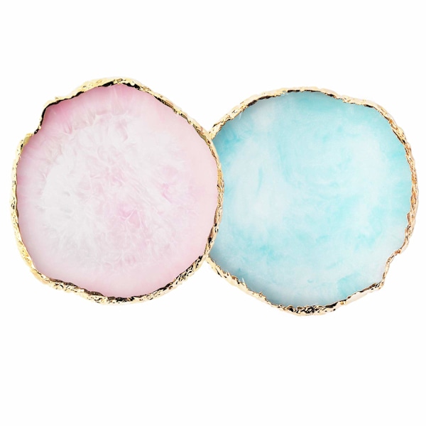 2 kpl Kynsien taide pyöreä onyksi paletti jauhe + BlueBeauty ja terveys