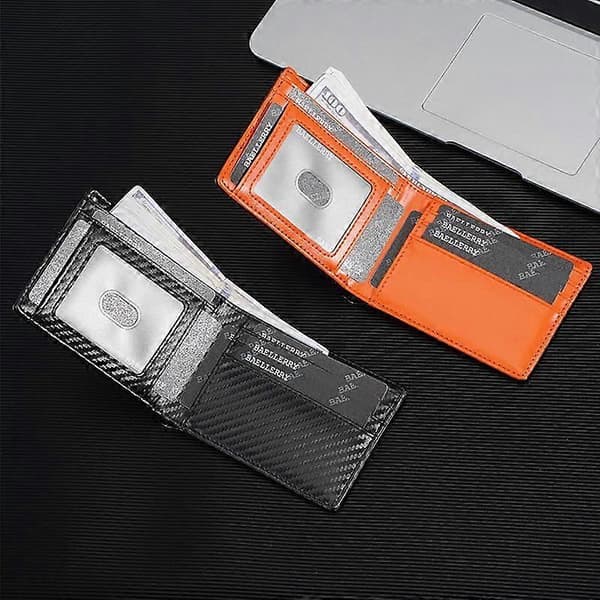 Miesten yrityskorttikotelo Black Orange