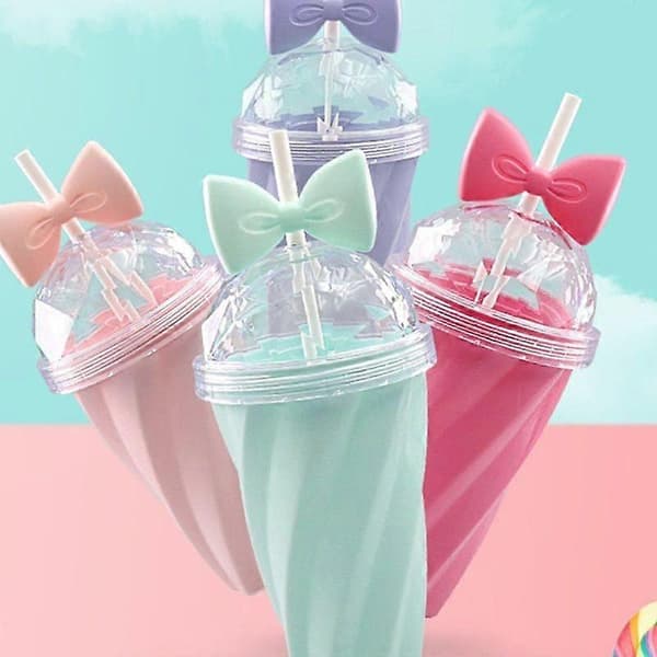 Portable Twist Cup Internet Celebrity Straw Mug Coffee Mug Straw Water Bottle