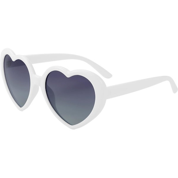 Polariserede Hjerteformede Solbriller til Kvinder Vintage Mode Smukke Retro Oversize Brillestil UV400 Beskyttelseslinser