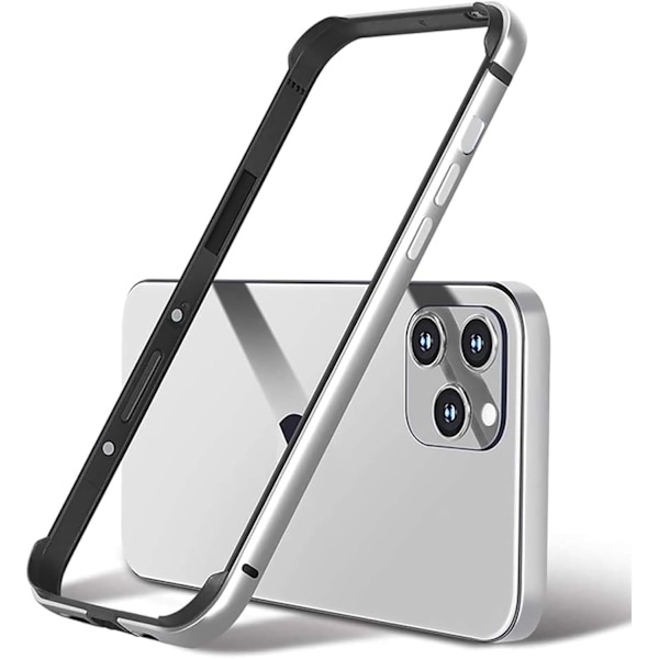 Ny Aluminiumram Metallstötfångarram Smalt Hårdskal för iPhone16 ProMax, Metallramsskydd med Mjuk Inre Stötfångare, Upphöjd Kant Skydd (Guld Gold Titanium For iPhone16 Plus