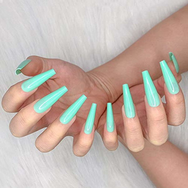 Nail Art Lange Falske Negle(557)make up